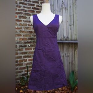 Vintage Cross Front Mini Dress